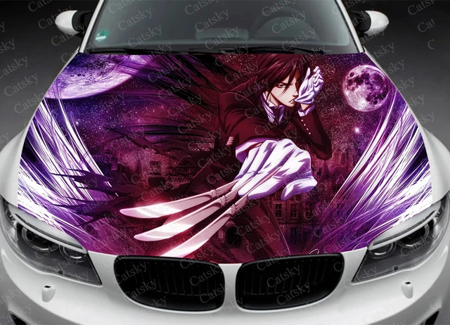 Kuroshitsuji Ciel Phantomhive Shieru Black Butler Anime Car Window Sticker  002