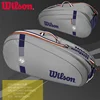 Wilson French Open Team Tennis Racket Bag Roland Garros 3/6-Pack Multi-functional Large-Capacity Racket Bags Court Tournament 1
