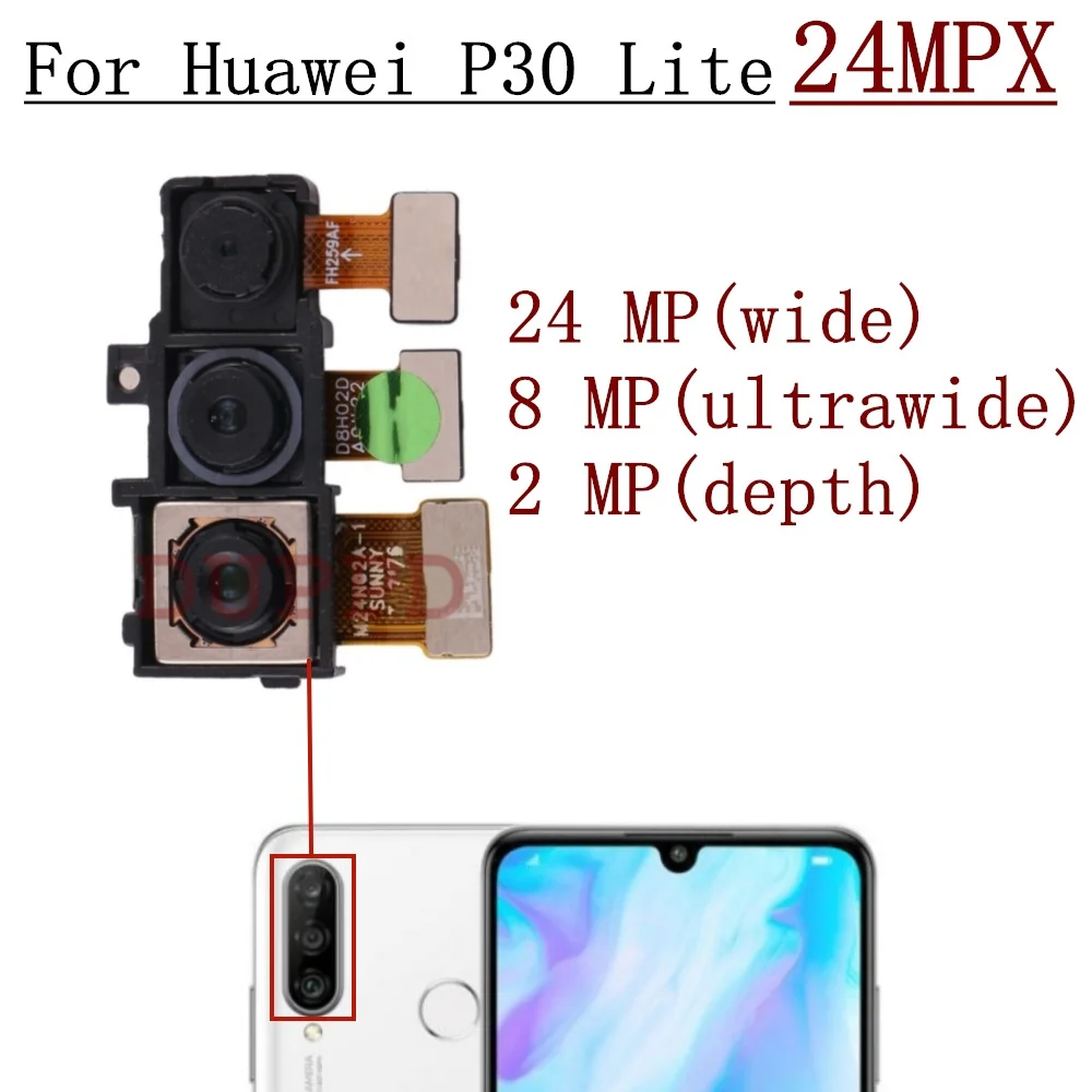 Original For Huawei P30 Lite P30lite Front Rear View Back