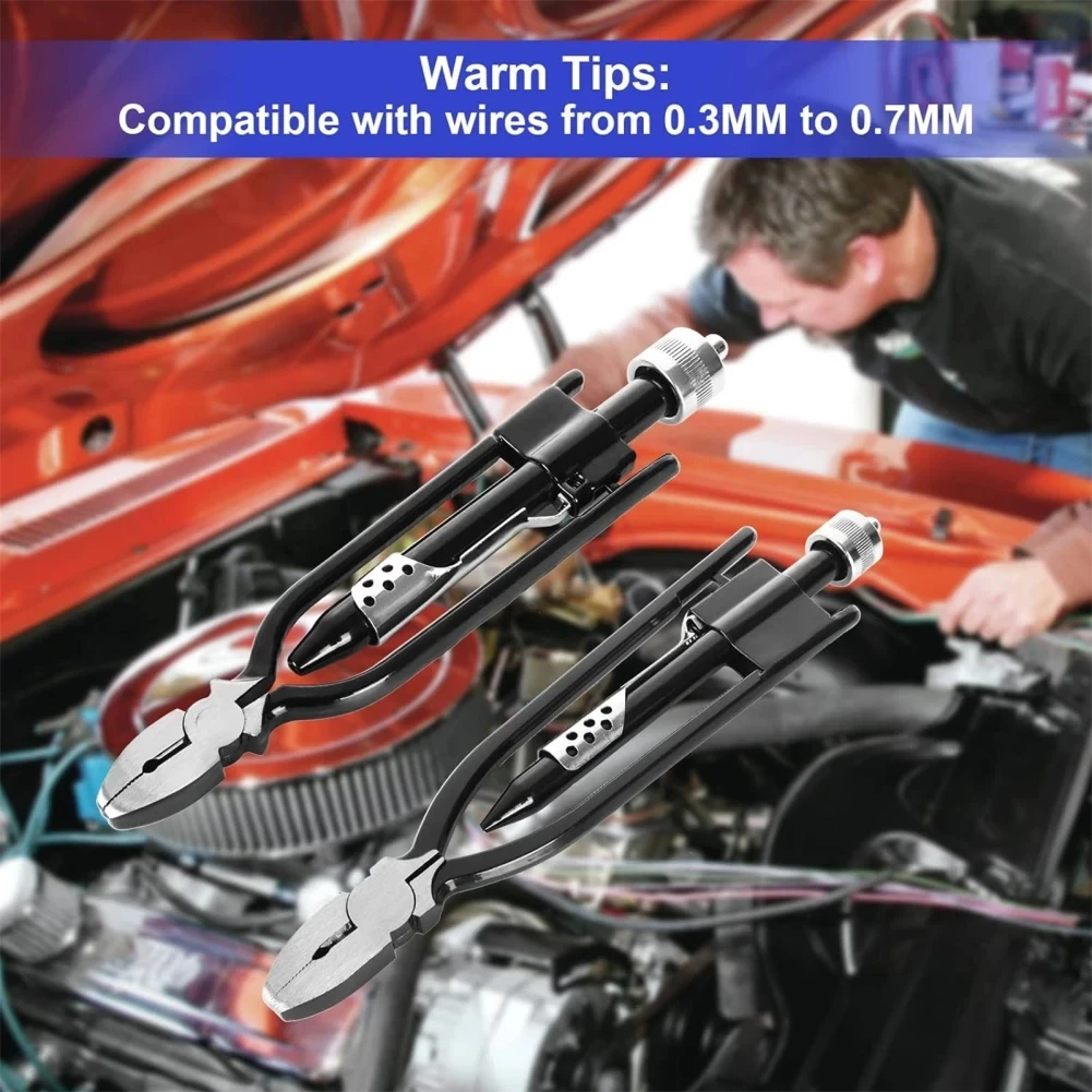 Description Picture 4 of item6/9 Inch Safety Wire Twisting Pliers with Spring Return Quick Twist Pliers Wire Twister Pliers Tool for Aircraft Auto Industry