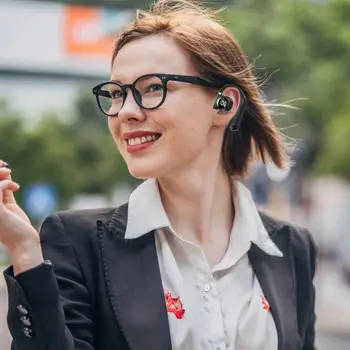 Over Ear Buds Wireless Digital Display Left Ear Single LED Headphones Women Men Entertainment Electronics With All Day Comfort 6