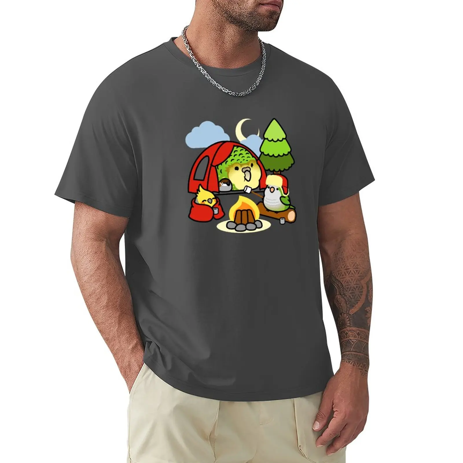 

Camping Crew T-Shirt Blouse Aesthetic clothing men clothing