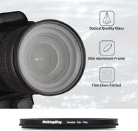 WalkingWay Star Line Star Filter Lens Photography 4 6 8 Line Variable Camera Filters 40.5 49 52 55 58 62 67 72 77 82mm For DSLR 2