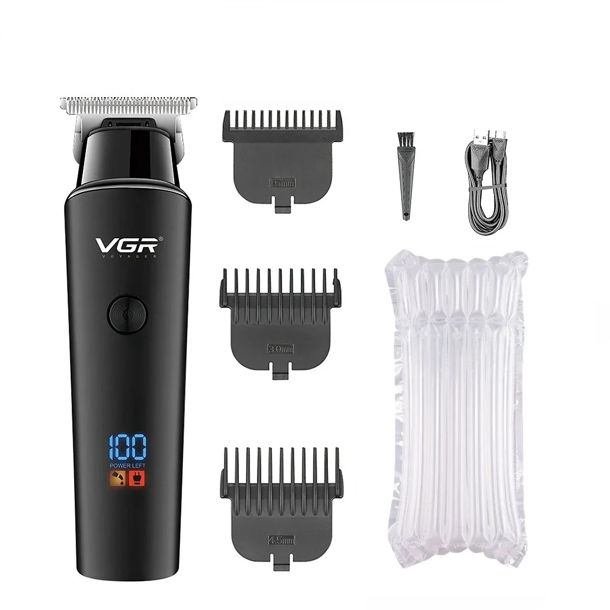 VGR ماكينة تشذيب الشعر الاحترافية ماكينة قص الشعر...