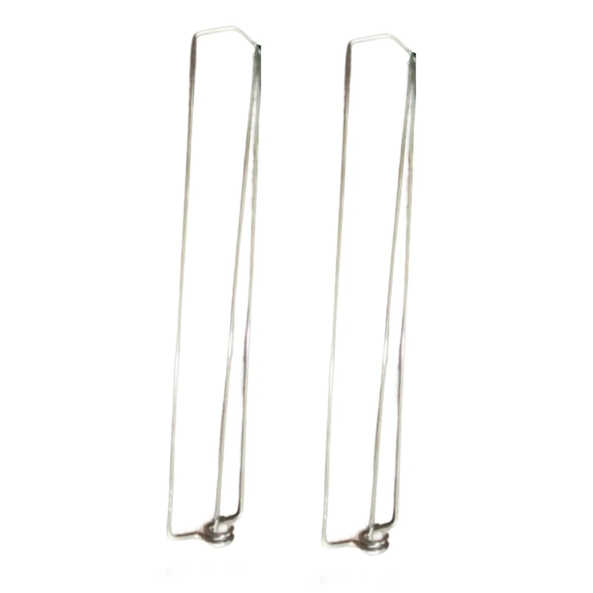 

2Pcs Chicken Wing BBQ Fork,Metal BBQ Grilling Fork,Chicken Wing Grilling Rails,BBQ Grilling Fork Sticks Skewer