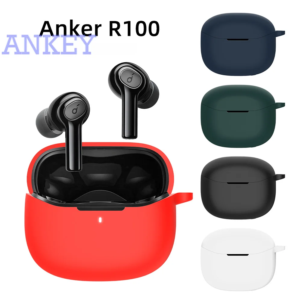 

Для Anker Soundcore R100 чехол Защитный милый мультяшный чехол Bluetooth наушники оболочка аксессуары TWS наушники портативные