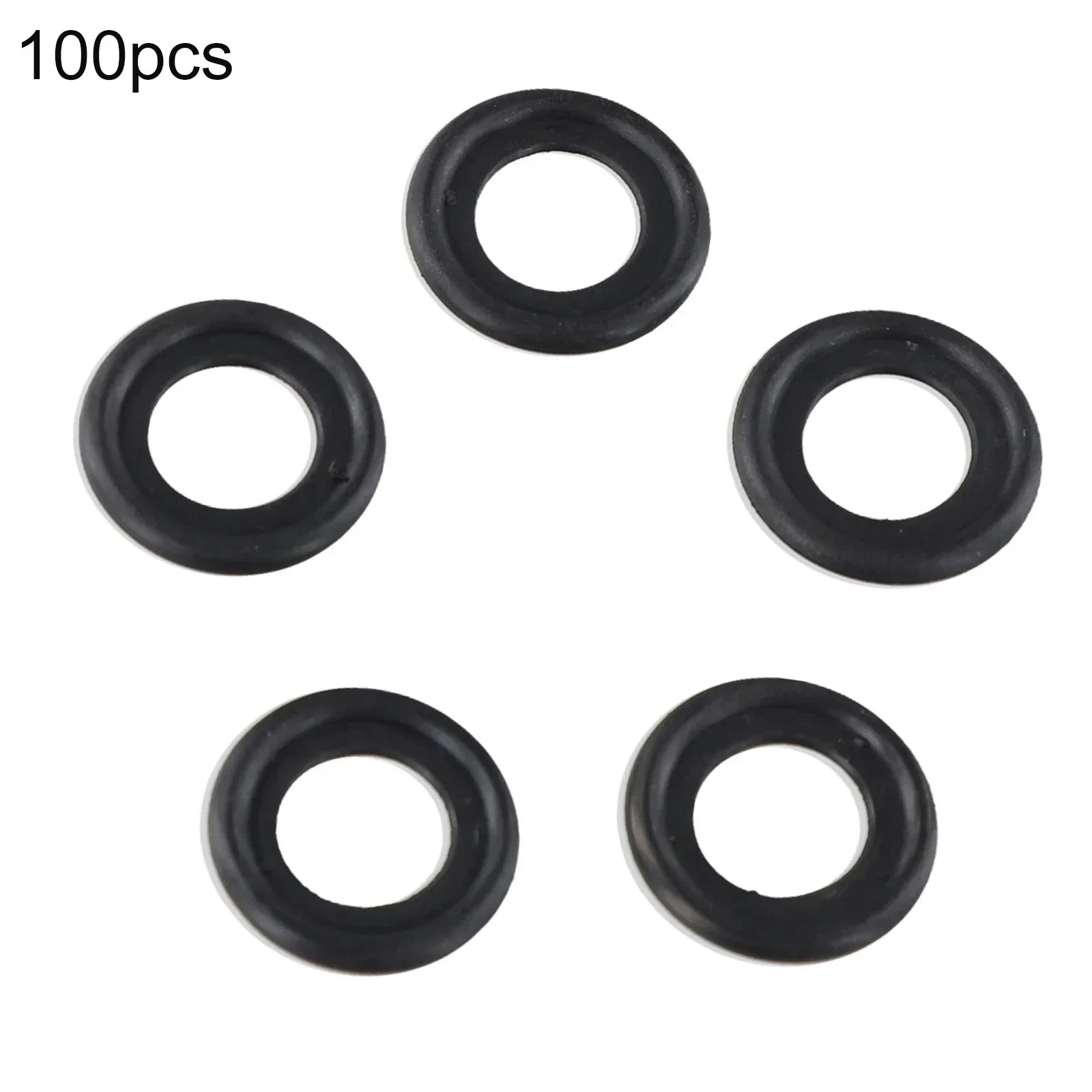 For Chevrolet For Opel Car Engine Rubber Oil Pan Gasket 100pcs 12616850 Car Accessories Replacement Item 3536966 Black 097-119