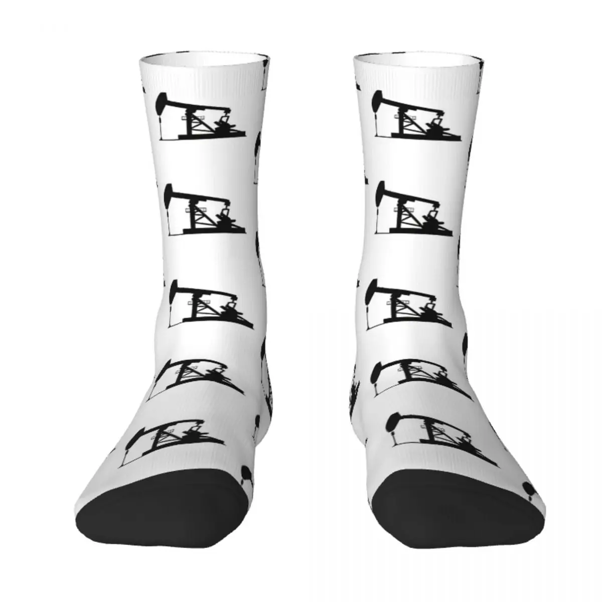 

Oil Pump Icon Sock Socks Men Women Polyester Stockings Customizable Sweetshirt