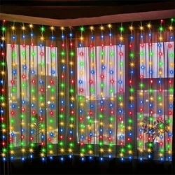 Enchanting USB - Powered Fairy Curtain Lights for Celebrations and Home Decor (Multicolor)