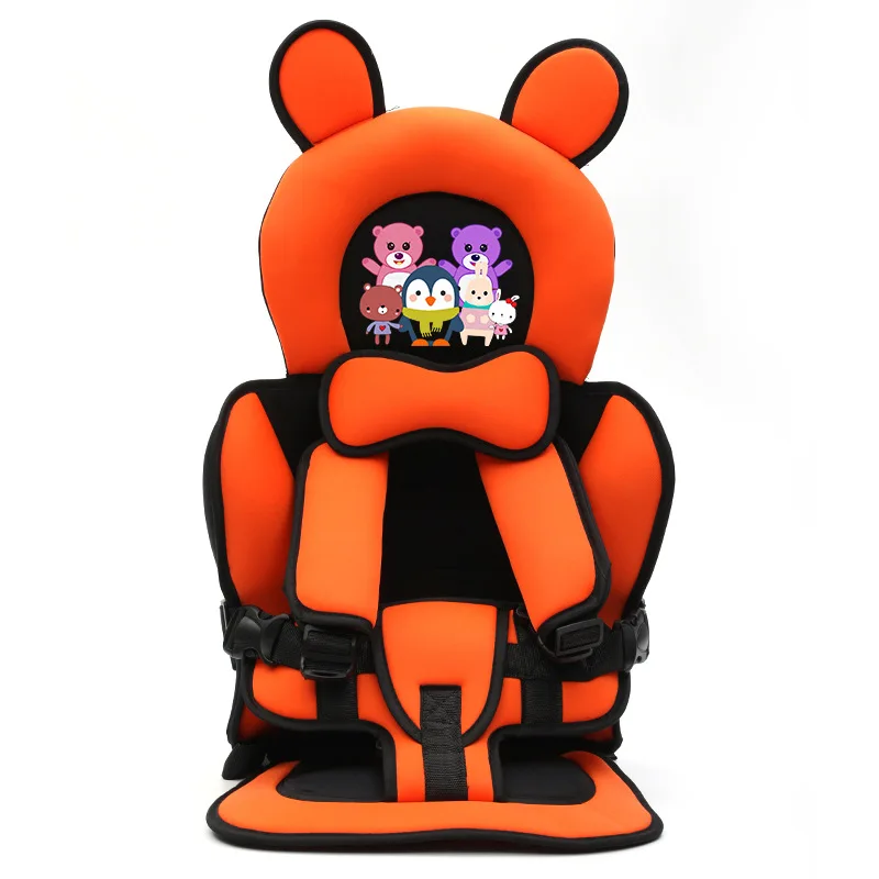 Portable Child Safety Seat Pad for 0-12 Year Old Kids Car Pad Shopping Cart Covers Foldable Cushion Suggested Installation