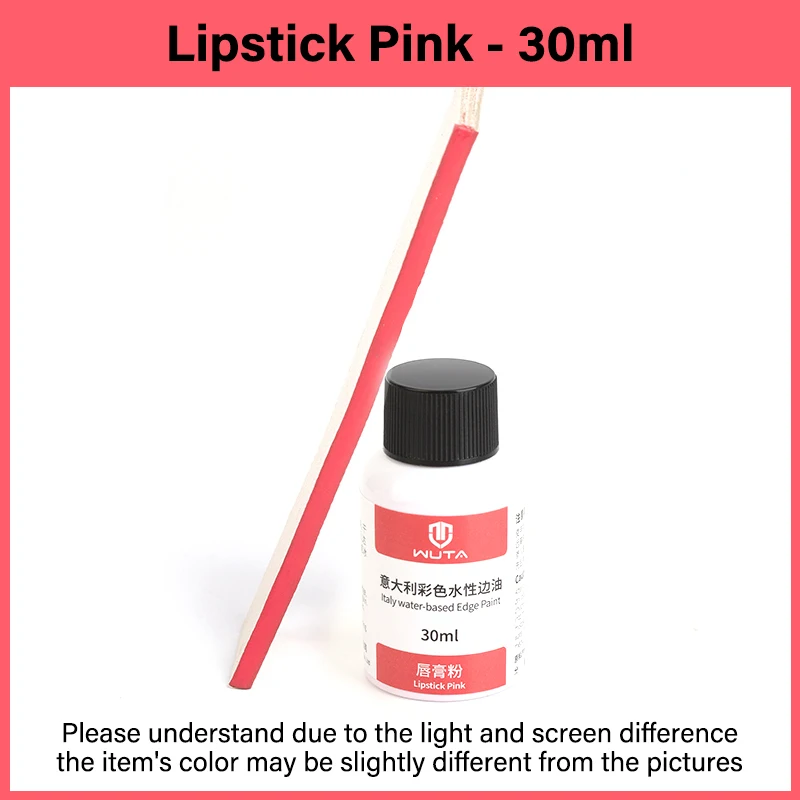 Professional Leather Edge Paint - 30ml | Dye & Finish for DIY Craft & Shoe Projects