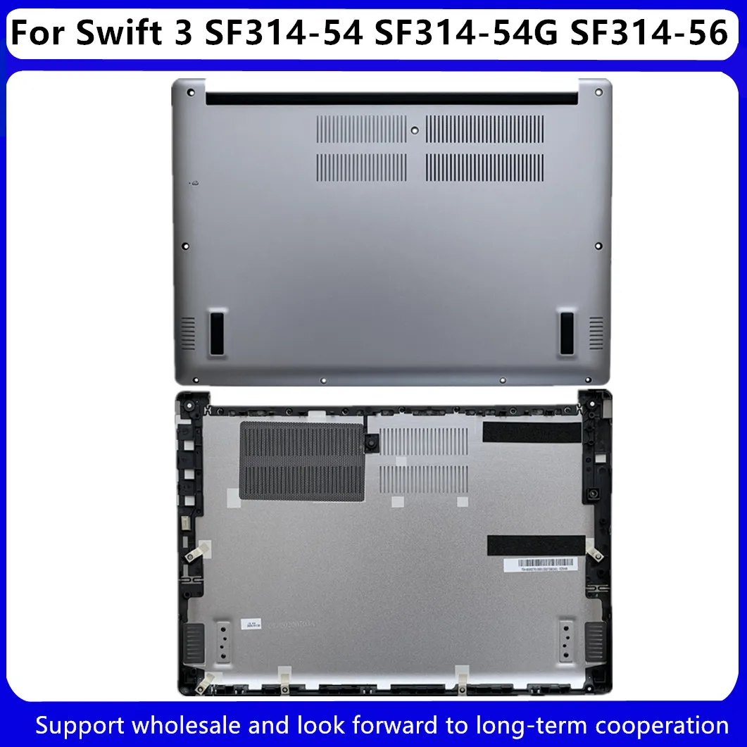 Portátil Lcd Capa Traseira Moldura Dianteira Case Inferior para Acer Swift Sf31454 Sf314-54g Sf314-56 Series Topo um Case Prata Novo - Imagem 4