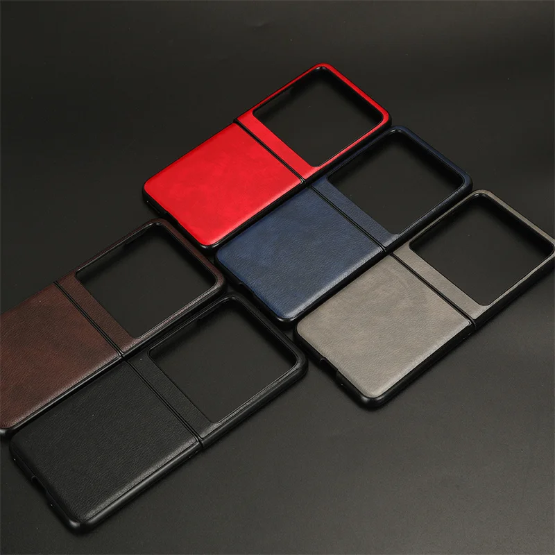 Per Motorola Moto Razr 40 Custodia Protettiva Antiurto Ultra Rigida Per Motorola Razr 40 Ultra Pu Custodia Protettiva In Pelle Coque 2023