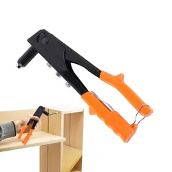 Rivet Tool 9.5-Inch/10.5-Inch Rivet Tool Metal Hand Riveter Tool For Quick Fixes Hobbies DIY Projects