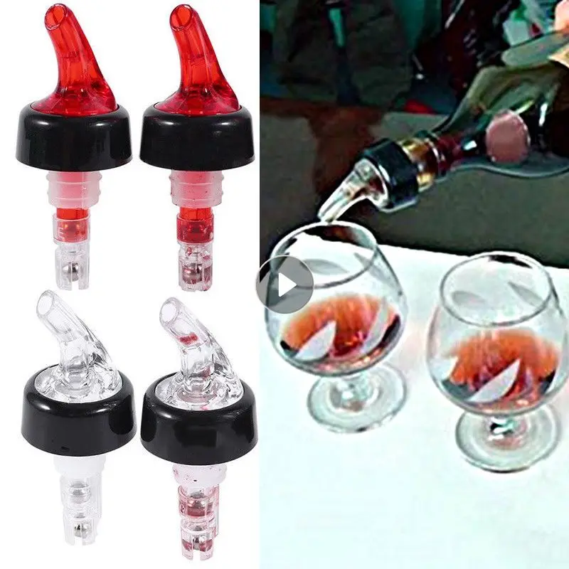 1PC Portable 20ml/30ml Quantitative Wine Pourer Alcohol Liquid Dispenser Measuring Oil Bottle Spout Wine Decanter Bar Tool
