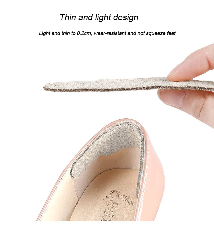 Heel Stickers Heel Shoe Protector for High Heels Anti Slip Anti-wear Heel Liner Women Sandals Foot Care Shoes Accesories 1 Pair