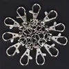 10PC Silver Swivel Trigger Clips Snap Lobster Clasp Hook Bag Key Ring Hooks Gift 2