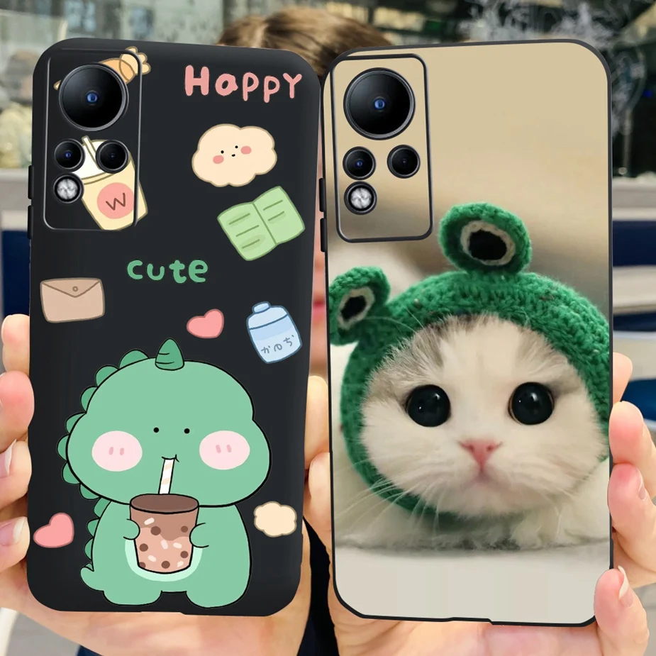 Cute Fashion Painted Soft TPU Case Cover - Stylish Protective s Capa