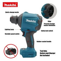 Souffleur d'air sans fil Makita DAS180 18V, machine multifonction pour dépoussiérer avec buse, pistolet de dépoussiérage et outil de gonflage 2