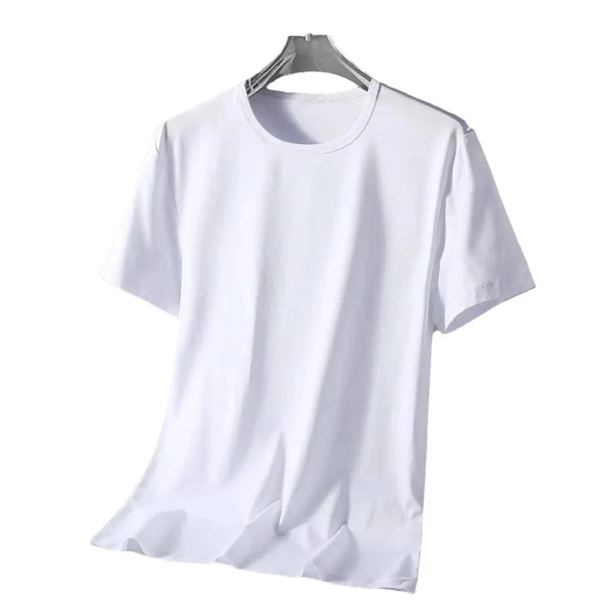 Pure white short sleeve