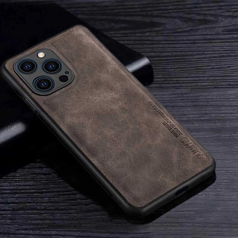 Hot Leather Case For Apple Iphone 11 12 13 14 15 16 16e Pro MAX Case Silicone For Iphone 11 12 13 14 15 16 Mini Pro max Case 3