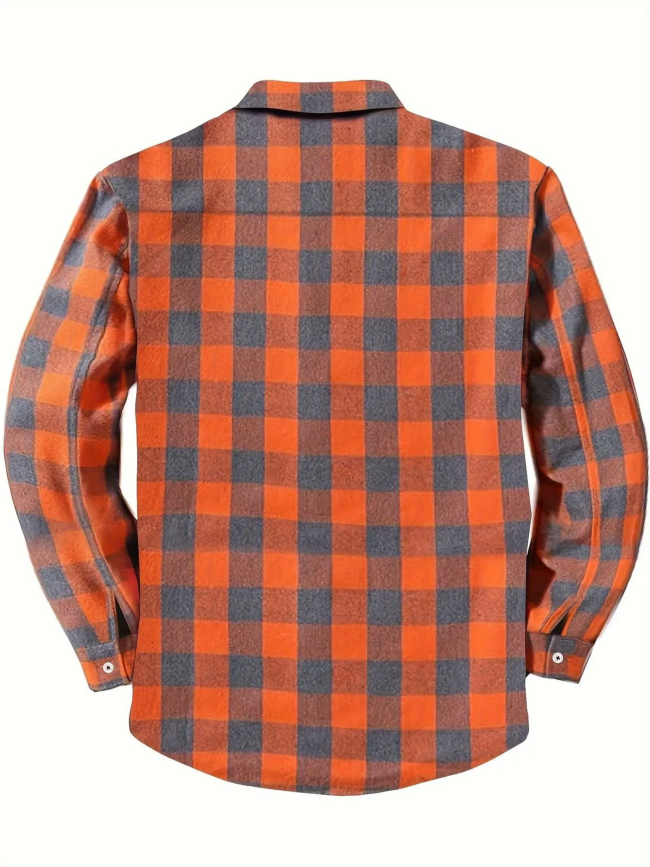 قميص رجالي كاروهات للربيع والخريف بأكمام طويلة من الفلانيل، قميص عصري من مزيج القطن، قميص كاجوال للشارع والأنشطة الخارجية