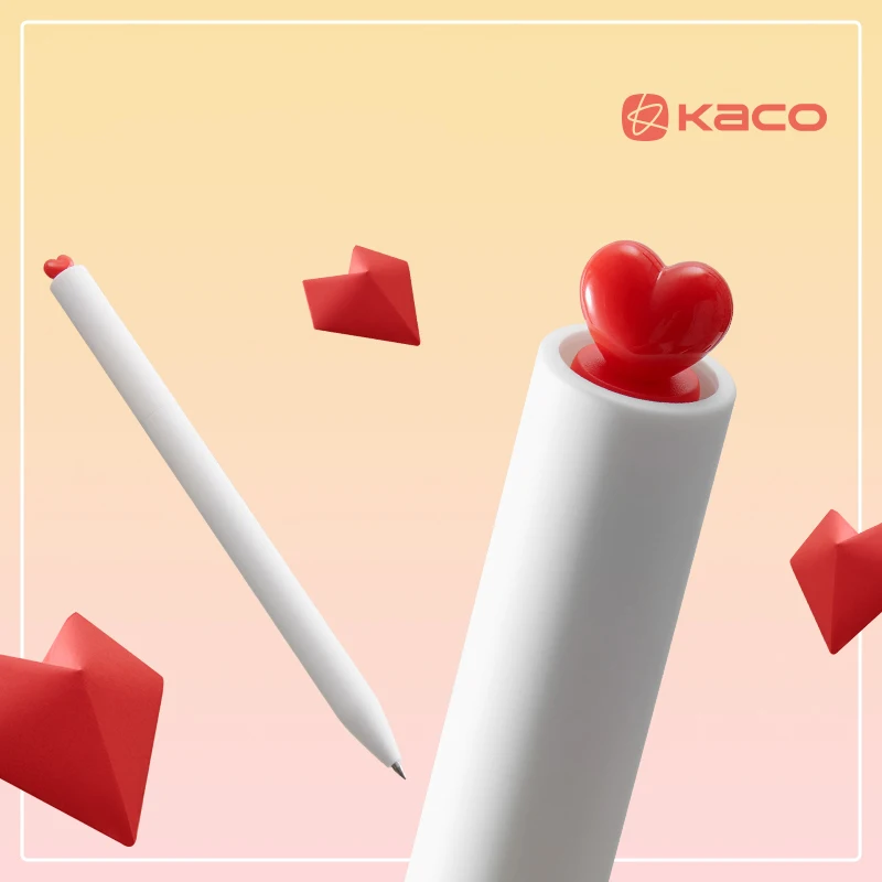 KACO Gel Pens for Writing 0.5mm Water-based Ink High-capacity Cute Stationary  Kawaii School Supplies Personalized Gift Ideas 2