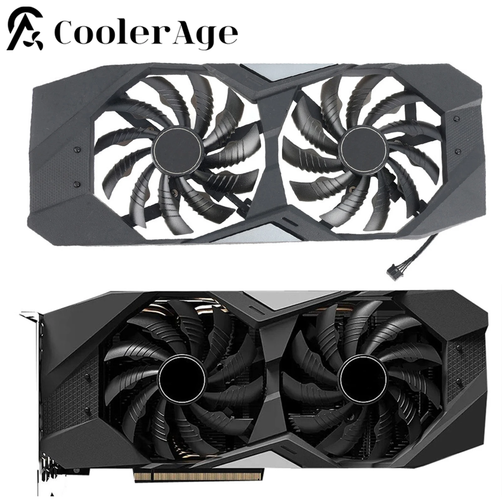 95Mm Pld10010S12H Gtx1660Ti Gtx 1650 Gpu Ventola Per Gigabyte Rtx2070 Rtx 2060 Super 2070 Windforce Scheda Grafica Ventola Con Custodia