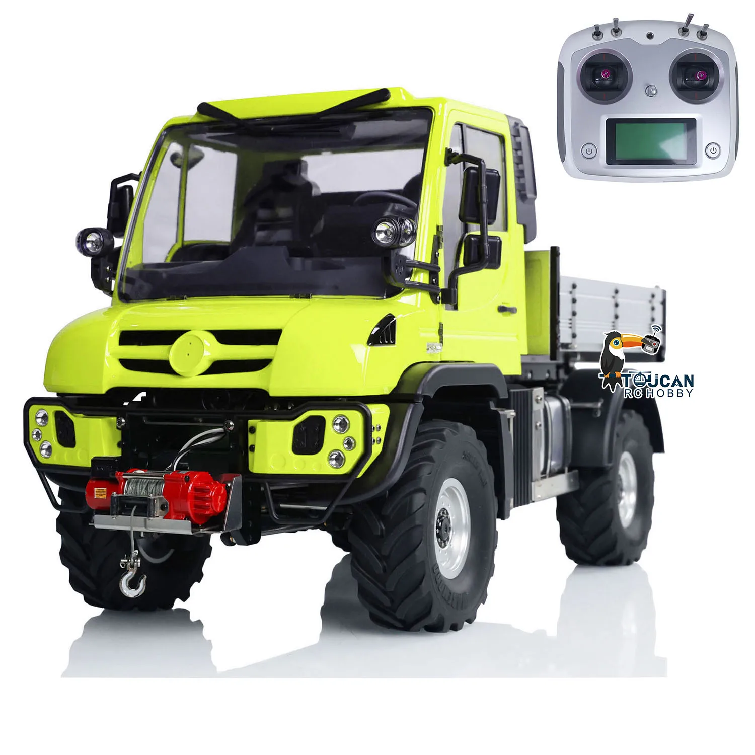 Toys 4X4 1/10 U423 RC Off-road Vehicles with Winch Remote Control Rock Crawler Cars Light Sound Painted Finished Trucks Vehicle 5