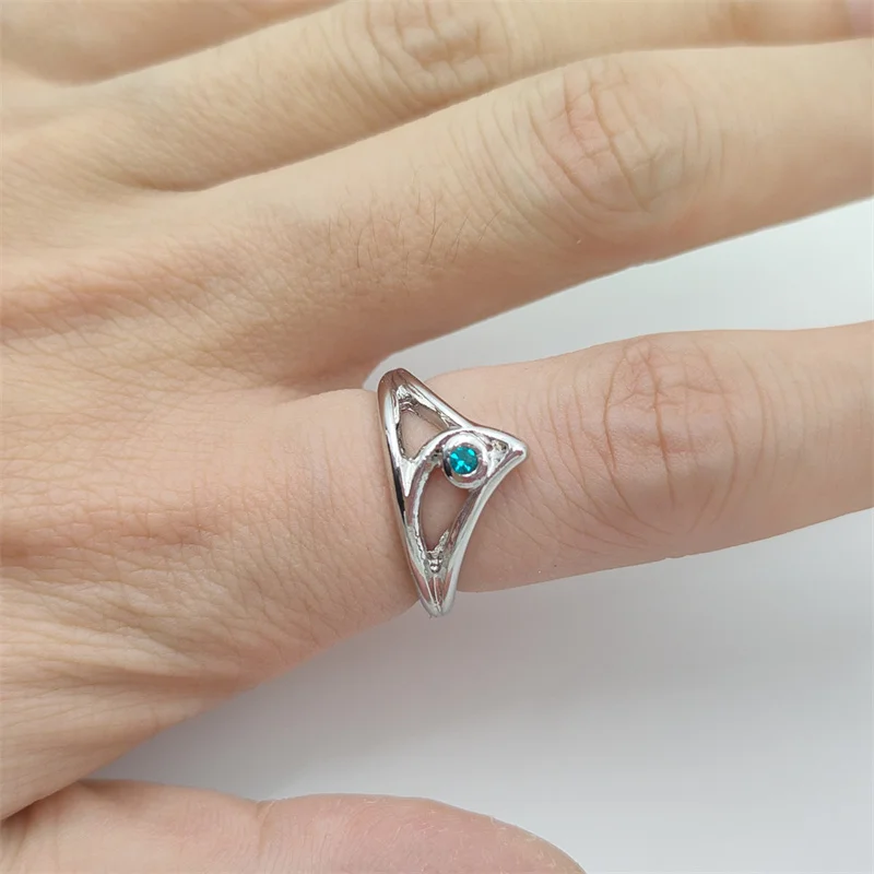 Riot Games Valorant Sage Ring For Women Man Fashion Jewelry Game Cosplay Accessories Adjustable Rings For Friend Gift Wholesale