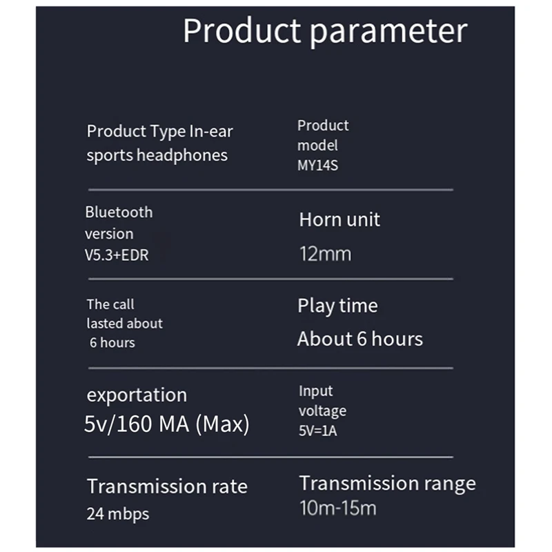 

Спортивные Беспроводные наушники Bluetooth, шумоподавляющие наушники, стереонаушники, дисплей светодиодный