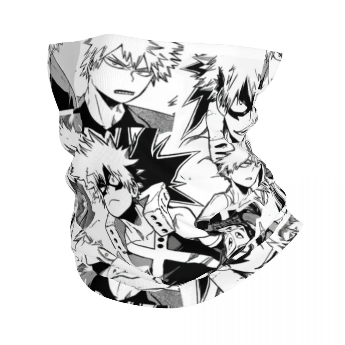 

Бандана Katsuki Bakugo, накидка на шею, шарф с аниме «Моя геройская Академия», многофункциональная повязка на голову для походов, унисекс, для взрослых, моющаяся