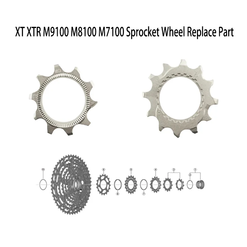 

Звездочки XT XTR M9100 M8100 M7100 M6100 10T 12T 14T 16T 18T MTB 12 Скоростей кассеты звездочки аксессуары