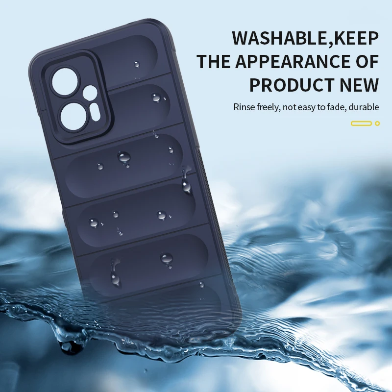 Shockproof Silicone Back Cover - Durable Protective Phone Case