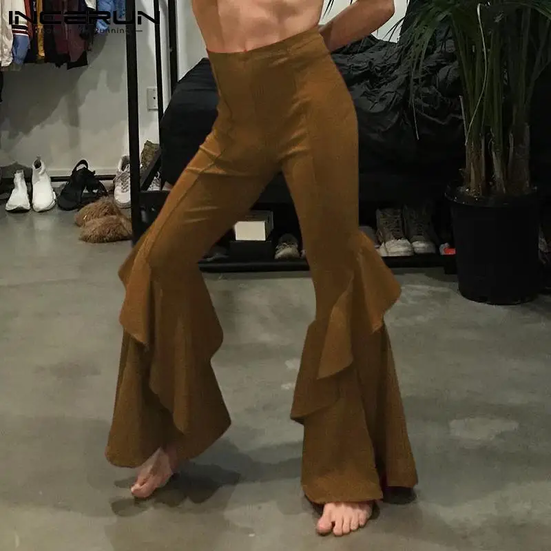 2022 Fashion Men Pants Solid Color 