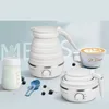 Travel Folding Kettle 304 Stainless Steel Portable Kettle Compression Leakproof Water Boiler Kettle Baby Milk Bottle 1