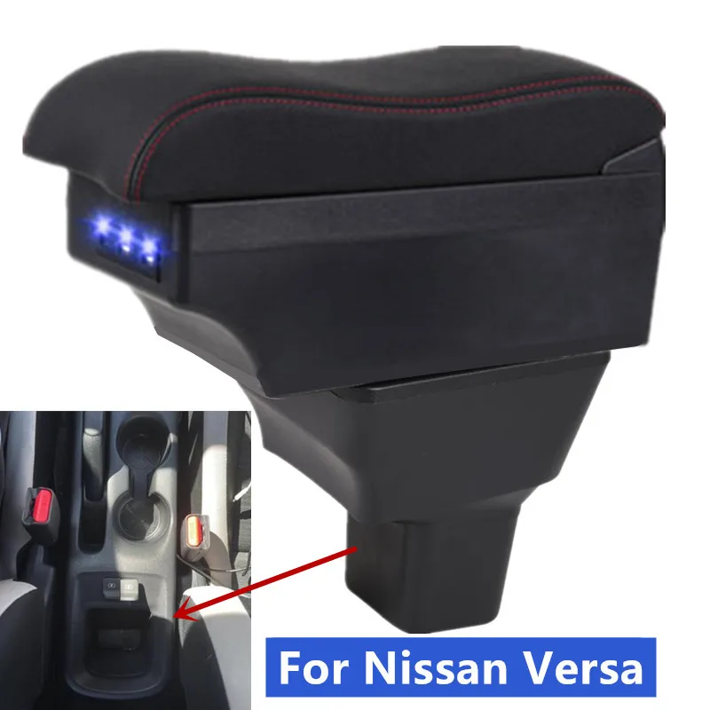 For Nissan Versa Armrest Box For Nissan Almera 20202023 Car Armrest