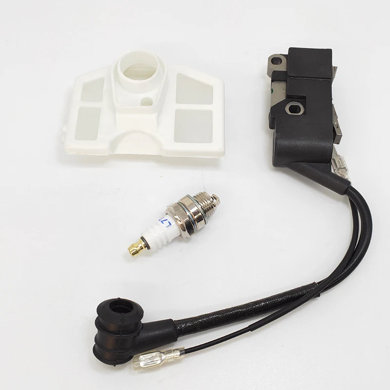Ignition Coil Air Filter Connector Kit chainsaw replace parts For Chainsaw 4500 5200 5800 45cc 52cc 58cc Engine Garden Tools Replacement Spare Parts