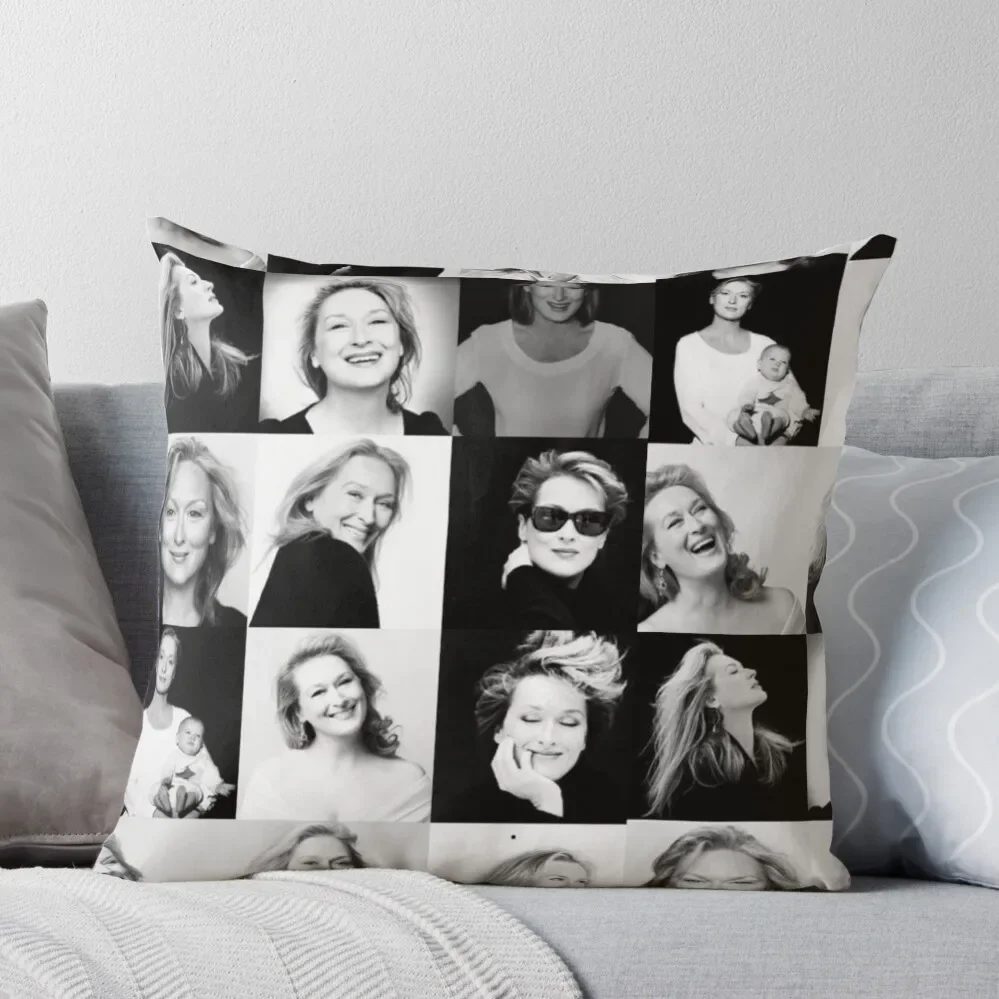 

Meryl Streep Throw Pillow Pillowcases Cushions Home Decor
