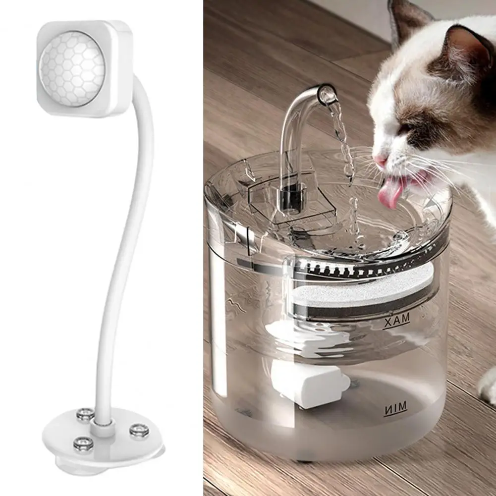 

Useful 180-degree Detection Angle Easy to Install Fountain Motion Sensor Cat Dog Water Dispenser Infrared Sensor