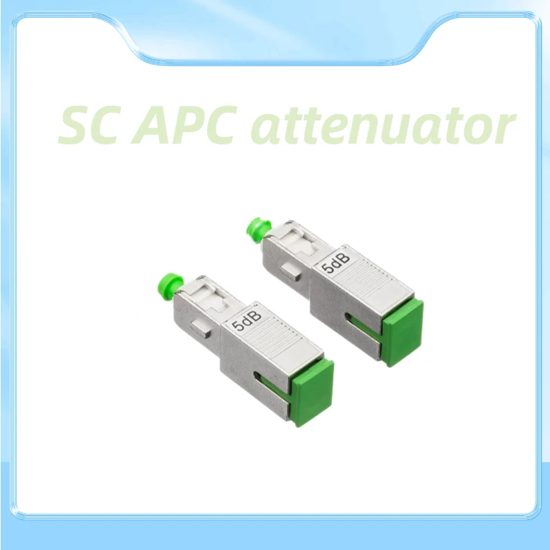 

SC/APC yin and yang attenuator SC/APC 0-30db fiber optic male and female fixed attenuator SC