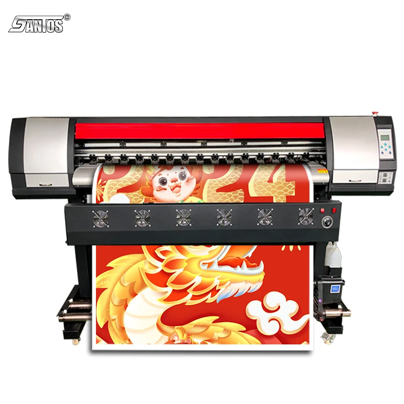 

Cheap price 1.6m textile inkjet large format sublimation printer XP600 eco solvent wide format printer