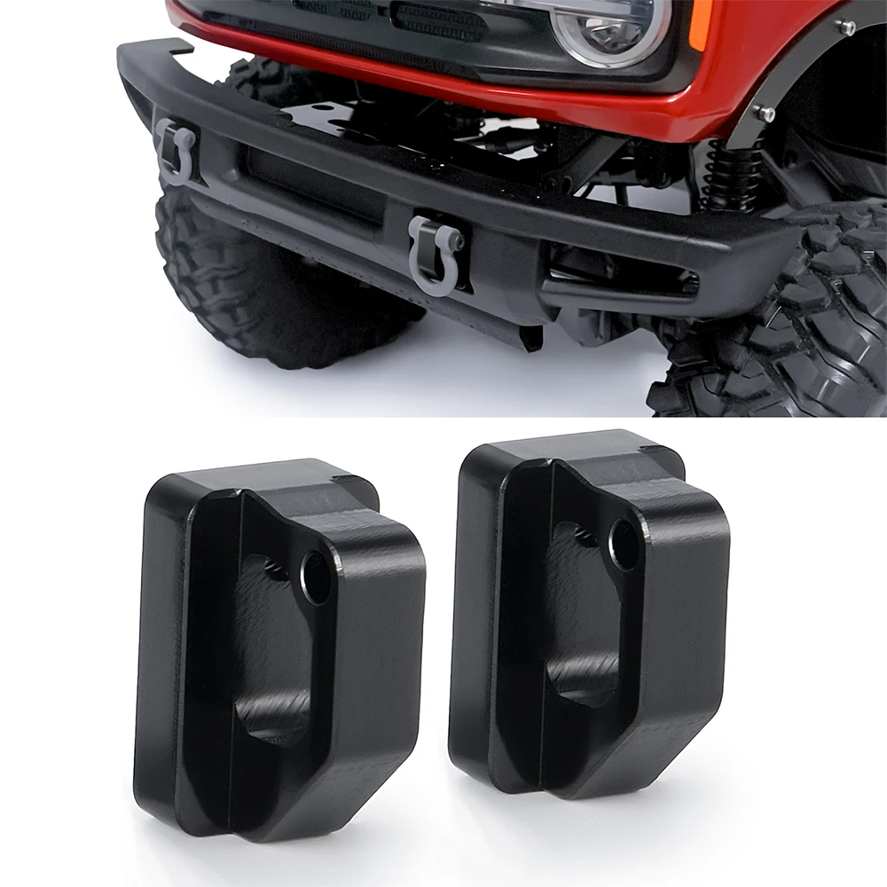YEAHRUN RC Auto Fenster Mesh Motor Abdeckung Blatt Gepäck Net Lufteinlass Grille für 1/10 TRX4 Bronco Simulierte Dekoration Teile – Detail 12