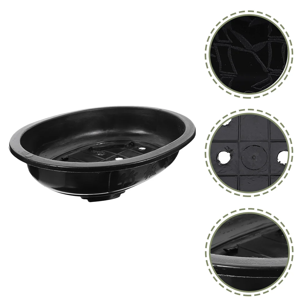 

4 Pcs Flowerpot Gardening Planter Planting Holder Household Plastic Pots Outdoor Practical Bonsai