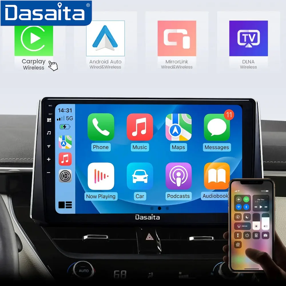 Dasaita G12 для Toyota Corolla 2019-2021 Qualcomm 665 10,2 