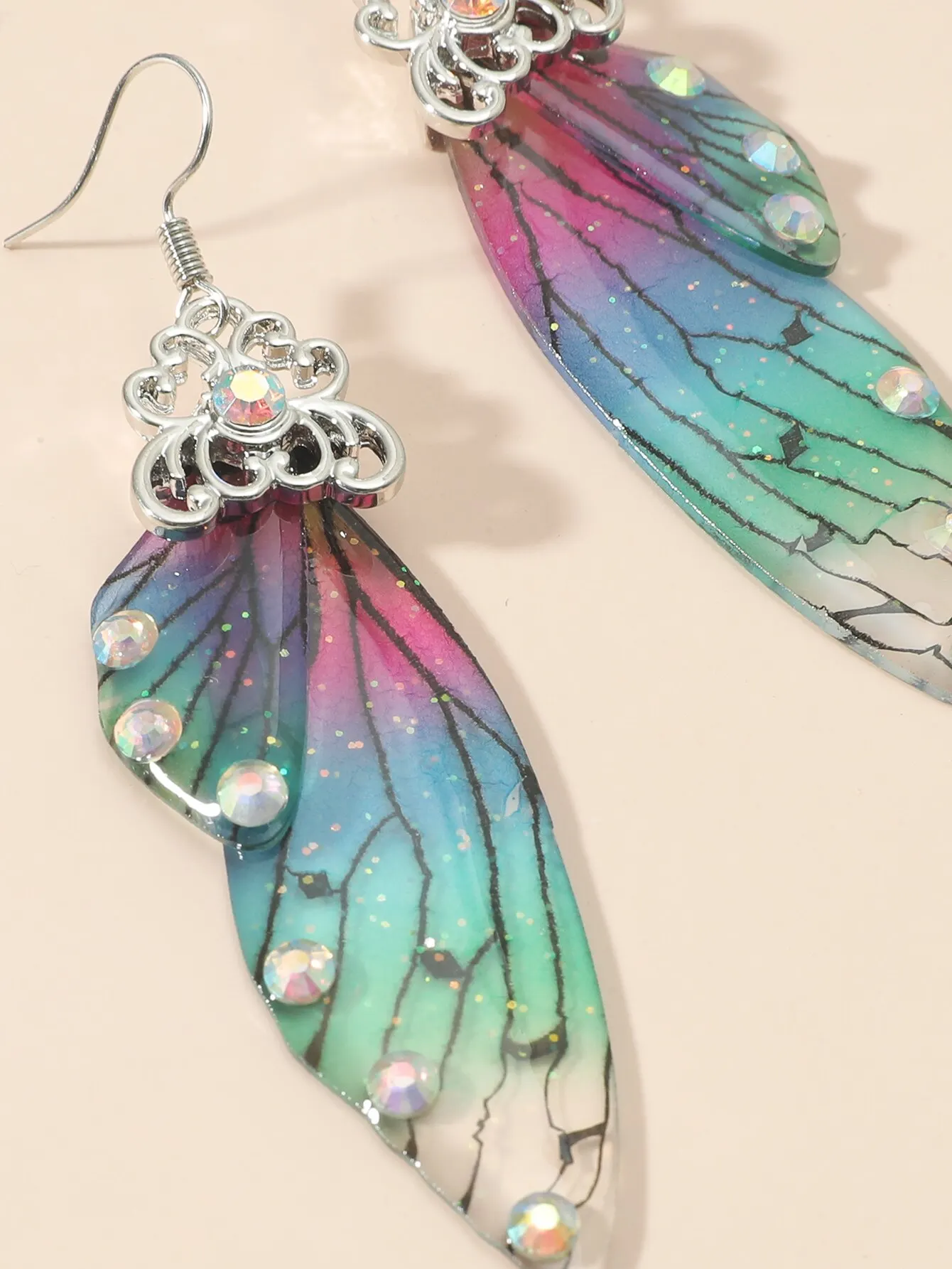 S79b8e304194446f594cff3e7052f5c97y Trendy Colorful Resin Feather Dangle Earrings for Women Fashion Jewelry Micro Zirconia Cute Simple Earrings Party Gift Mallzona