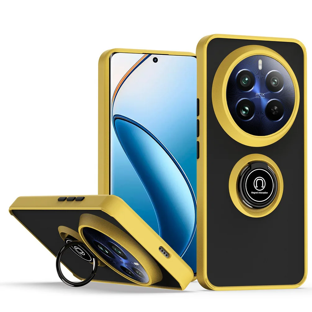 Rotatable Bracket Phone Case with Finger Ring and Car Holder Feature