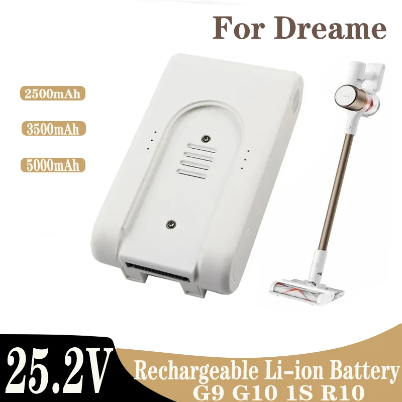 Per Xiaomi G9 G10 Accessori Per Aspirapolvere Batteria Estesa Per Xiaomi G9 G10 1S R10 5000Mah