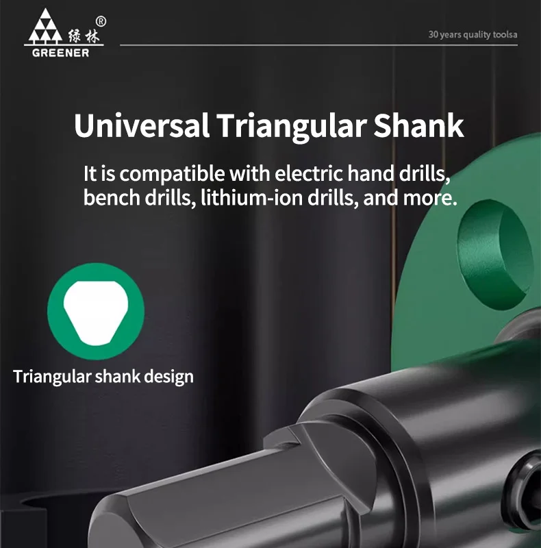 GREENERY 19-127mm Hole Saw Cutting Set Saw Cup Wood Crown Drill Bit Sharp Teeth For Drywall Steel Plastic PVC Woodworking Tools