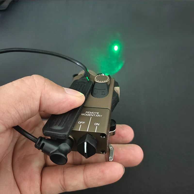 Tactical Metal OTAL-C Green IR Laser Classic DBALPerst PEQ15 NGAL Laser Sight 20MM Picatinny Rail Hunting Weapon Accessories